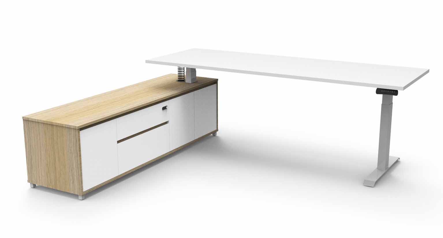 Boost+ Height Adjustable Executive Desk